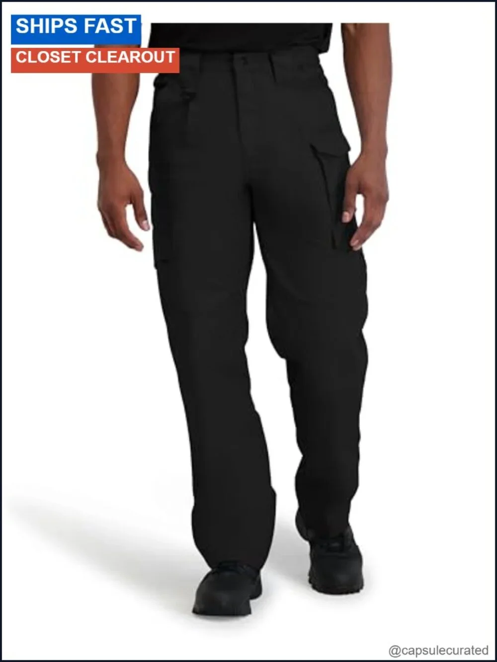 Men's Tactical Cargo Pants Ripstop Water-Resistant Work Utility